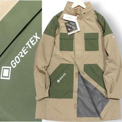 定3.9万 新品 MERRELL メレル 防水 透湿 防風 GORE-TEX CARGO POCKET ゴアテックス カーゴポケット ロングジャケット ロングコート セピアティント アウトドアウェア