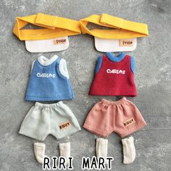 オビツ11　サンバイザー+タンクトップ+ボトムス+靴下　ねんどろいどどーる