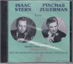 [CD/Doremi]ルクレール:2つのヴァイオリンのためのソナタホ短調Op.3-5&プロコフィエフ:2つのヴァイオリンのためのソナタハ長調Op.56他/アイザック・スターン(vn)&ピンカス・ズッカーマン(vn) 1976.2.9