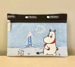 未使用 レスポートサック ムーミン ポーチ レスポ ブルー 青 廃盤品 レスポートサック ムーミン ポーチ - メルカリ