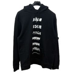MSGM パーカー ブラック 3040MM101 M メンズ 中古
