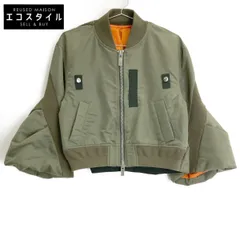 sacai サカイ 23SS 23-06670 Nylon Twill Blouson MA-1 バルーンボンバー 1
