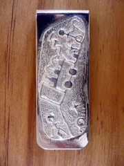 ホピ　27-0055MC　トーマス・バニヤッカ2世作　トゥーファ・キャスト　ライフプラン　マネークリップ