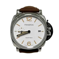 ☆E1680 パネライ 腕時計 ルミノール・ドゥエ 時計 ホワイト PAM01043 38mm 革ベルト 自動巻き OFFICINE PANERAIのサムネイル