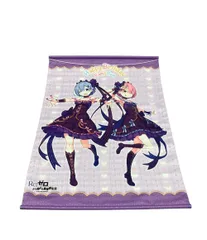 Re:ゼロから始まる異世界生活 タペストリー Happy Birthday レム&ラム