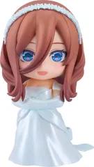 ねんどろいど 五等分の花嫁 中野三玖 ウエディングドレスVer. ノンスケール プラスチック製 塗装済み可動フィギュア
