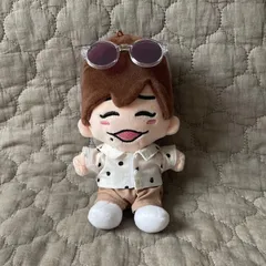 ドット　アロハシャツセット/ちびぬい服　はぴぬい服　ドット　チノパン　シャツ　アロハ　夏　ディズニー　水玉　なにわ男子　Aぇ！group