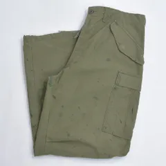 70s U.S.ARMY アメリカ軍 M-65 後期型 フィールドカーゴ パンツ ヴィンテージ ミリタリー 米軍実物 ビンテージ USA アメリカ古着 メンズW36インチ相当