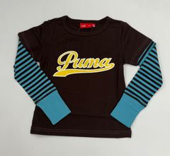 値下げ★プーマ★レイヤード風長袖Tシャツ★120新品