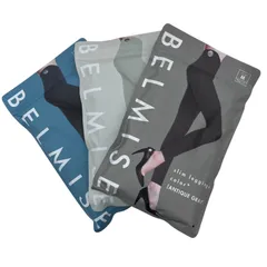 186001　③★未開封★　BELMISE　ベルミス　スリムレギンス　カラープラス　Mサイズ　3点まとめ売り☆