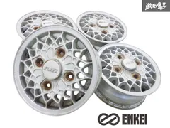 旧車 ホイール エンケイ 4穴 激レア ホワイトレター カリーナ 旧車 ホイール エンケイ 4穴 激レア ホワイトレター カリーナ