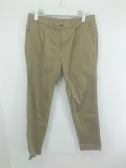 ◇ COMME CA ISM コムサイズム ストレッチ タック カジュアル シンプル チノパンツ サイズM ベージュ系 メンズ E  【1307250032751】のサムネイル