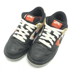 【中古】NIKE SB DUNK Low Raygun Tie-Dye/Black スニーカー 24.5cm BQ6832-001 ブラック ナイキ[10]