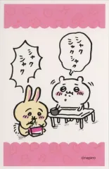 【中古】食玩 ステッカー・シール ちいかわ＆うさぎ(シャクシャクシャク) 「ちいかわ デコステッカー ガムつき」