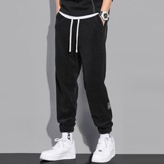 パンツ ボトムス スエットパンツ ズボン 裏起毛 サルエルパンツ パンツ コーデュロイパンツ 暖パン リブパンツ お洒落 無地 コールテン メンズ スウェット スエット ジョガーパンツ 暖かい シンプ