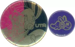 【中古】バッジ・ピンズ ウタ 箔押し缶バッジセット 「ワンピース FILM RED」