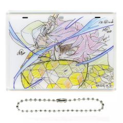 [중고] 키홀더 토미오카 요시바타 원화풍 아크릴 매력 [귀멸의 칼날 기둥 연고편×ufotable DINING 제4기] 즐거움 복권 경품