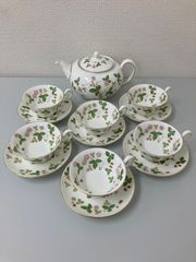 ウェッジウッド ワイルドストロベリー ティーポット カップ＆ソーサー ティーセット おまとめ