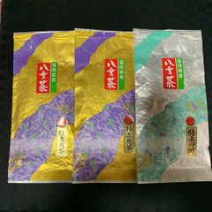 八女茶　特上煎茶2袋 特上白折1袋　マッチ無言取引 様専用