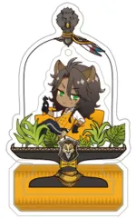 【中古】アクリルスタンド・アクリルパネル レオナ・キングスカラー 「ディズニー ツイステッドワンダーランド シースルーアクリルスタンド Vol.2」