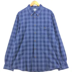 古着 ブルックスブラザーズ Brooks Brothers 1818 REGENT FIT 長袖 ボタンダウンチェックシャツ メンズXL相当/eaa556276
