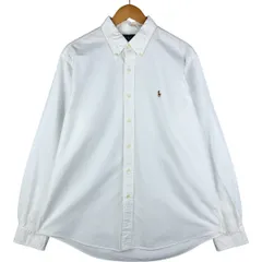 古着 ラルフローレン Ralph Lauren CUSTOM FIT 長袖 ボタンダウンシャツ メンズXL相当/eaa592723