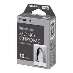 instax 富士フイルム(FUJIFILM) インスタントカメラ チェキ用フィルム 10枚入 モノクローム INSTAX MINI MONOCHROME WW 1