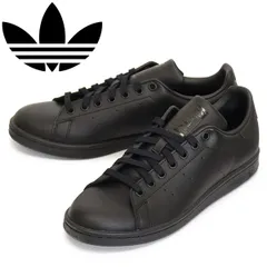 adidas (アディダス) M20327 STAN SMITH スタンスミス スニーカー ブラックxブラックxブラック AD301 25.0cm