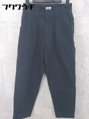 ◇ D.M.G. ドミンゴ ストレッチ タック パンツ サイズSS ネイビー レディース 【中古】 【1002800910885】