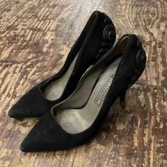 VERSACE ヴェルサーチェ ヒールパンプス ブラック size35 【代官山01】