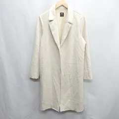 ◇ ⊇ ZARA ザラ 長袖 ステンカラーコート サイズM ベージュ系 レディース E  【1409100000481】