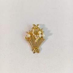 希少レア]挿華 梅竹細工 簪 かんざし 箱付 美術 金属工芸品 和装