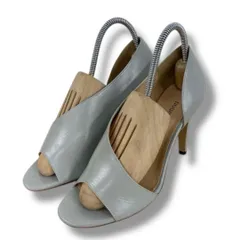 nouer オープントゥパンプス サイズ38　★ ■■