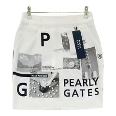 PEARLY GATES フォトプリント スカート ホワイト - メルカリ