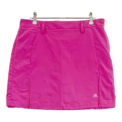 サイズ：L ADIDAS GOLF アディダスゴルフ JO926 インナー付スカート  ピンク系 [240101544596] ゴルフウェア レディース ストスト
