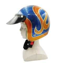 新品　カスタムペイント　フルフェイスヘルメット　旧車　フレーク塗装　ラメ　バイク 新品 カスタムペイント フルフェイスヘルメット 旧車 フレーク塗装