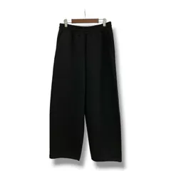 UNIQLO C スウェットワイドパンツ 男女兼用Sサイズ 黒 ドローコード付き ユニクロ 341-471809(43-14) 秋 冬 古着