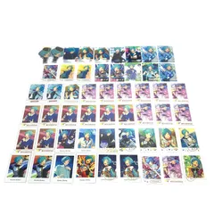 【★加古川物流】【中古品】あんさんぶるスターズ 流星隊 深海奏汰 ぱしゃっつ ぱしゃこれ クリア カード ステッカー 箔押し まとめ売り 53枚セット 【710】