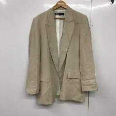 ZARA ザラ ジャケット、上着 ジャケット、ブレザー 2753/330/052 リネンジャケット プリントカフス