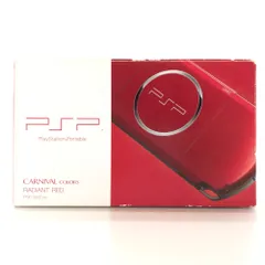 ●SONY ゲーム機本体 PSP本体 ラディアント・レッド(PSP-3000RR) 開封品
