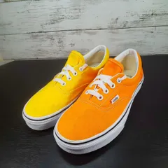 VANS AUTHENTIC バンズ オーセンティック 24.0cm オレンジ 黄 イエロー 500714 L08957