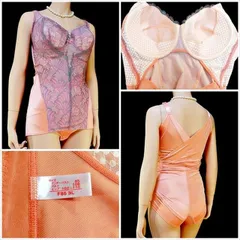 [42796-13]◎マルコ カリーユ フルカップボディスーツ F70M ピンク◎MARUKO/大きいサイズ/高級補正下着/補整/矯正インナー/美容/人気モデル カーヴィシャス カレス フルカップボディスーツ | 補整下着(補正下着