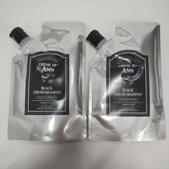 新品 未開封✨️ CREME DE ANN ブラックシャンプー 3個セット 新品 未開封✨️ CREME DE ANN ブラックシャンプー 3個セット