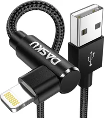 iPhone 充電ケーブル L字 2M 2本 ライトニングケーブル L型 Lig