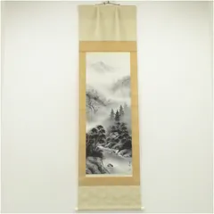 2025年最新】絹本 掛軸 山水の人気アイテム - メルカリ