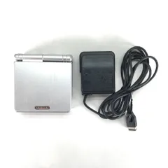 ●任天堂 ゲーム機本体 ゲームボーイアドバンスSP プラチナシルバー 箱なし ジャンク品
