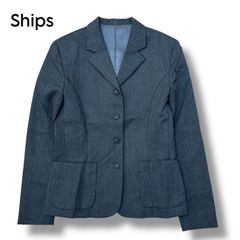 SHIPS 】チェック柄 ダブルブレストジャケット - メルカリ