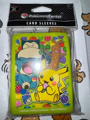 ポケモンカード　カビゴン ピカチュウ ポモンセンター スリーブ Berry