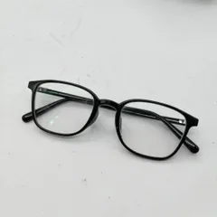 JINS ブラック スクエアメガネ 度あり