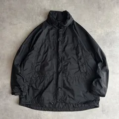 90s/Eddie Bauer/エディーバウアー/マウンテンパーカー/ナイロンジャケット/GORE-TEX/GORE-TEX/フード収納/裏メッシュ/腰ドローコード/裾ドローコード/ブラック/黒/XL/jmaple
